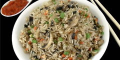 Mushroom Fried Rice